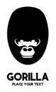 Gorilla iconÃ¢â¬â stock illustration Ã¢â¬â stock illustration file Royalty Free Stock Photo